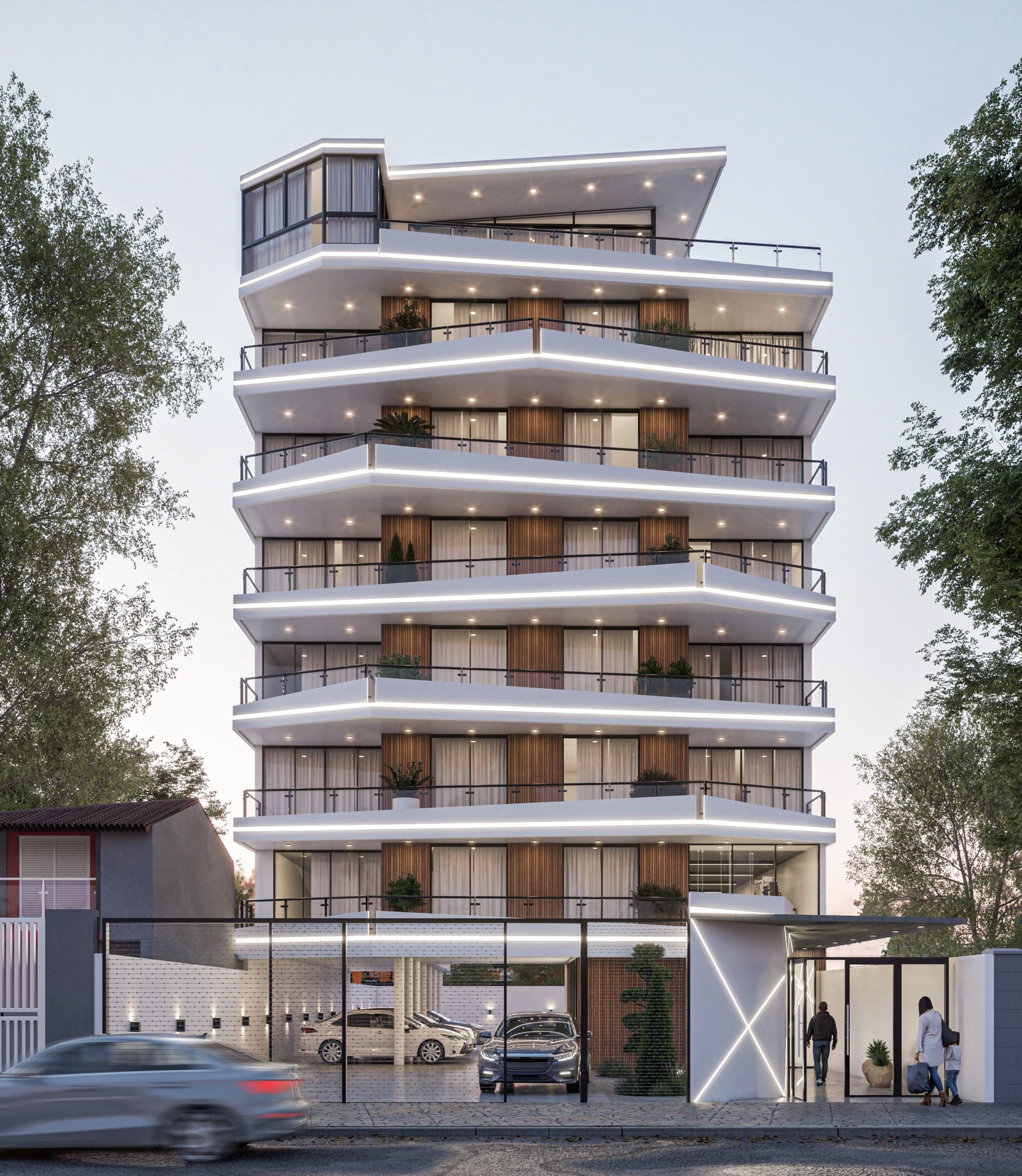 Vista Frente · Residencial