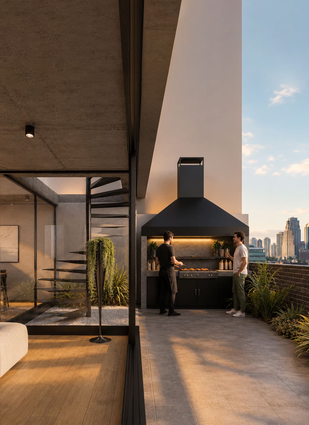 Vista Interior · Residencial
